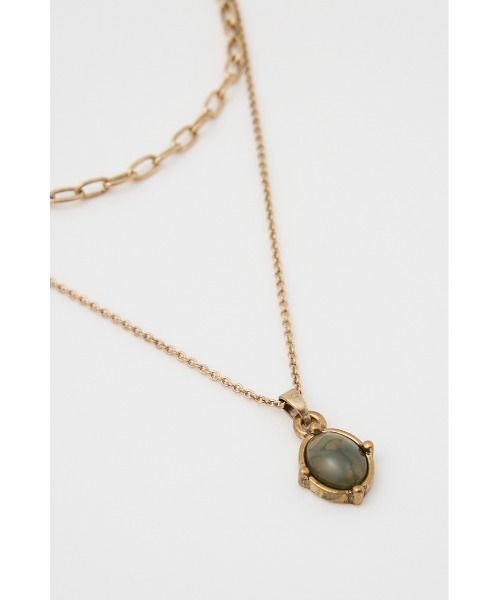 LAGUA GEM（ラグアジェム） ネックレス VINTAGE STONE SET ネックレス