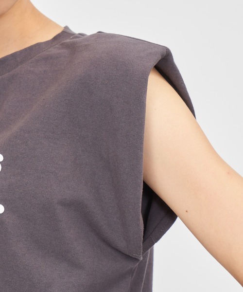 「SPIRALGIRL」 ノースリーブトップス FREE ホワイト レディース_画像8