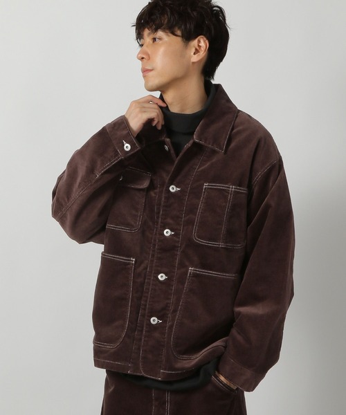 「LAKOLE」 ブルゾン LARGE ブラウン メンズ_画像3