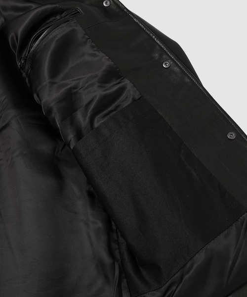 WhoWhat（フーワット） コート ジャケット LEATHER SHARK COACH JACKET