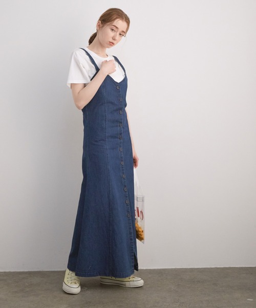 「MADEMOISELLE ROPE'」 半袖Tシャツ 38 ホワイト レディース_画像5