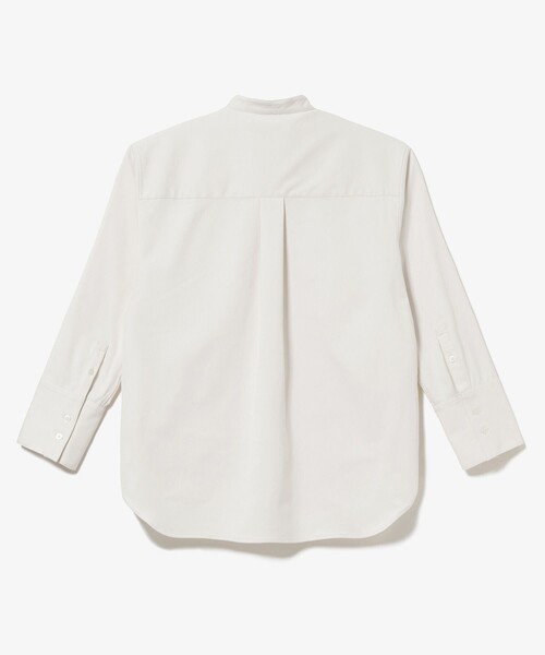 ラコステのブラウス LACOSTE（ラコステ） ブラウス シャツ ロングカフススタンドカラー