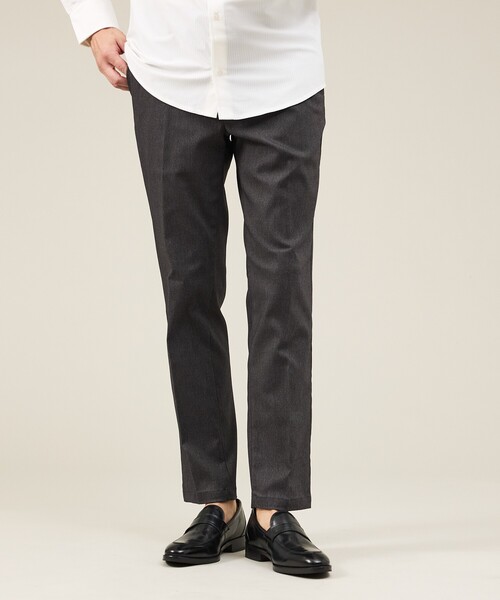 その他 7885181921 ABAHOUSE GRAY スラックス 「ハイパーストレッチ」ツイル柄 イージー