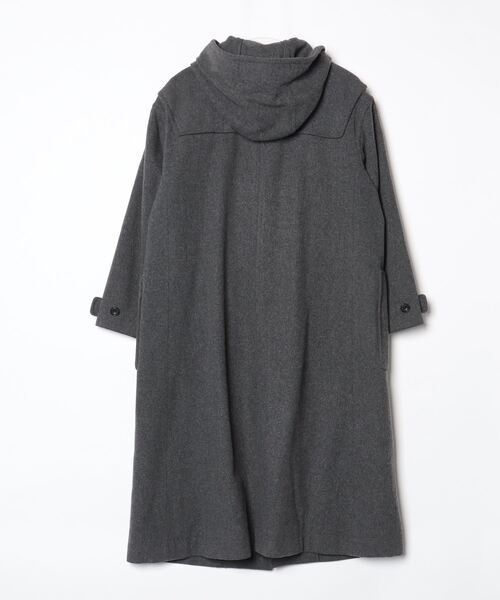 「yuni」 ダッフルコート FREE グレー レディース_画像2