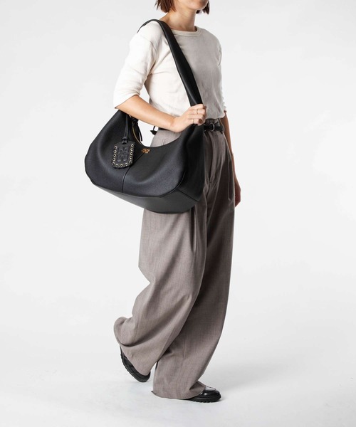 GANNI ショルダーバッグ【美品】 GANNI（ガニー） ショルダーバッグ バッグ GANNI Hobo Medium Grained