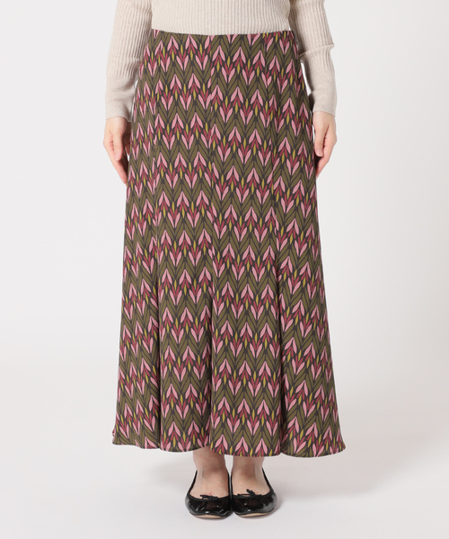 「IENA LA BOUCLE」 フレアスカート 38 ピンク レディース_画像5