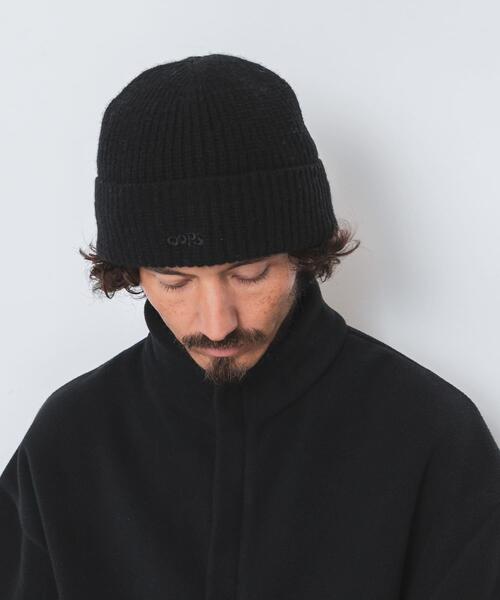 URBAN RESEARCH Sonny Label ニット帽 ニットキャップ OOPS ニット帽