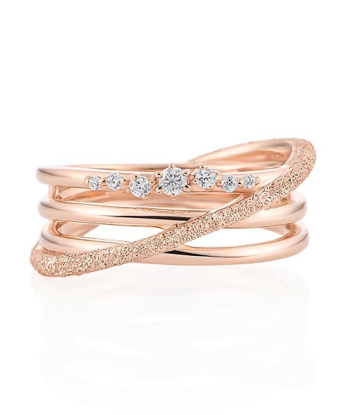 4℃ファッションリング Amazon | canal4℃ (カナルヨンドシー)シルバー(SV) ピンキーリング 3号