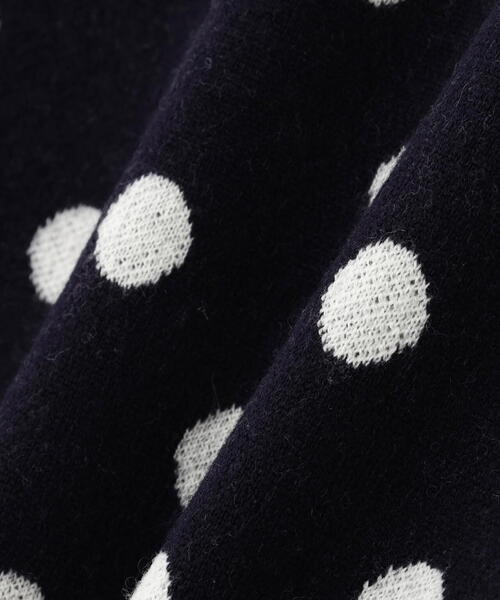 PEARLY GATES ニット セーター 14Gダブルジャガードカシミヤ混クルー