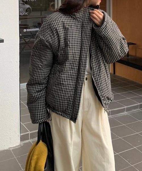 US50〜60sヴィテージリバーシブルブルゾン　　チェック柄内側 US50〜60sヴィテージリバーシブルブルゾン チェック柄内側 US50〜60s