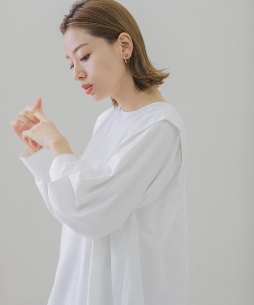 「URBAN RESEARCH Sonny Label」 長袖ブラウス FREE オフホワイト レディース_画像4