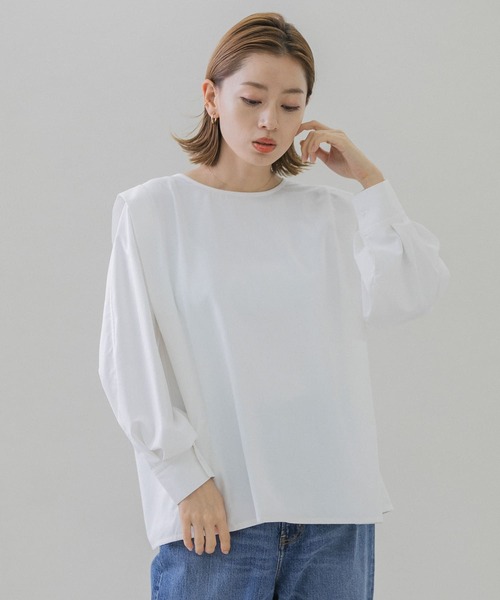 「URBAN RESEARCH Sonny Label」 長袖ブラウス FREE オフホワイト レディース_画像7