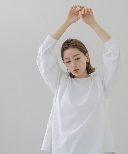 「URBAN RESEARCH Sonny Label」 長袖ブラウス FREE オフホワイト レディース_画像9