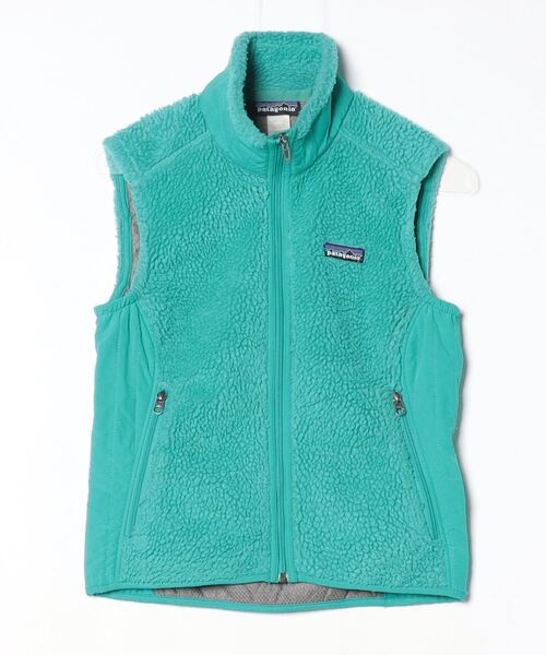 パタゴニア ベスト　レディースＳサイズ patagonia（パタゴニア） ベスト S グリーン レディース : ZOZOTOWN