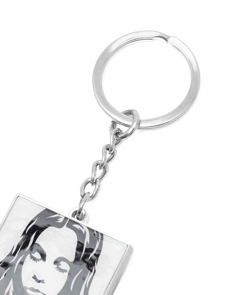 X-girl（エックスガール） キーホルダー FACE POSTER KEY CHARM
