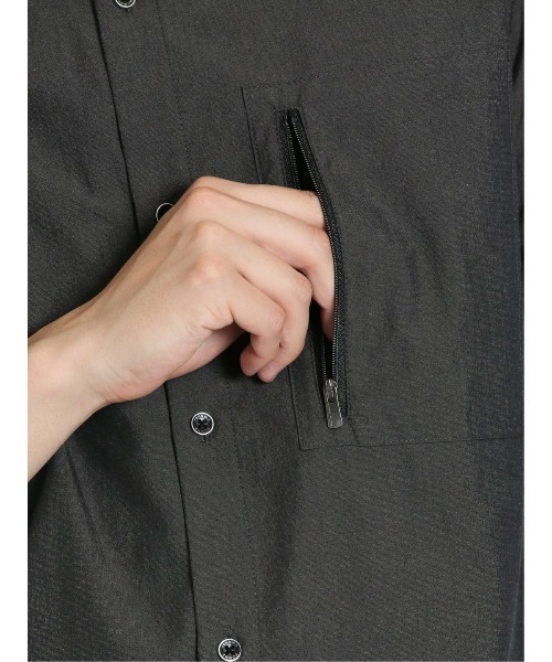 「renoma HOMME」 7分袖シャツ LARGE グレー系その他2 メンズ_画像8