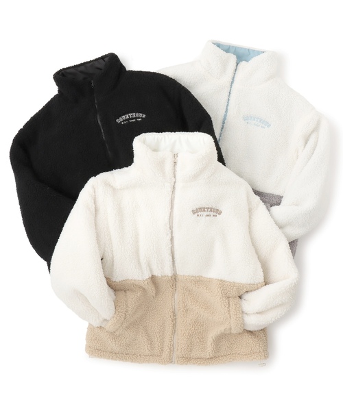 LOVETOXIC ブルゾン アウター リバーシブルボアブルゾン キッズ 子供服