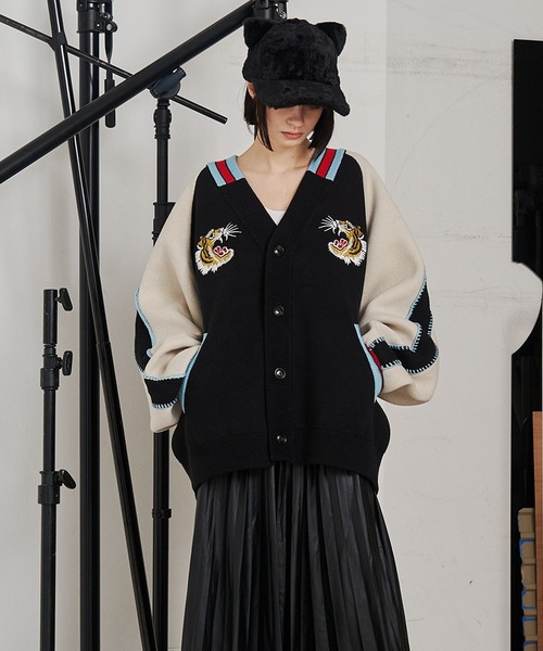 SeeSew ドラゴン刺繍 カーディガン SKA CARDIGAN 2 – seesew