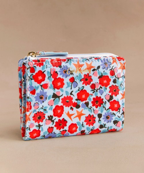 【新品】キャスキッドソン 折財布 ローズ柄 カウレザーミニウォレット | Cath Kidston 日本公式オンラインストア