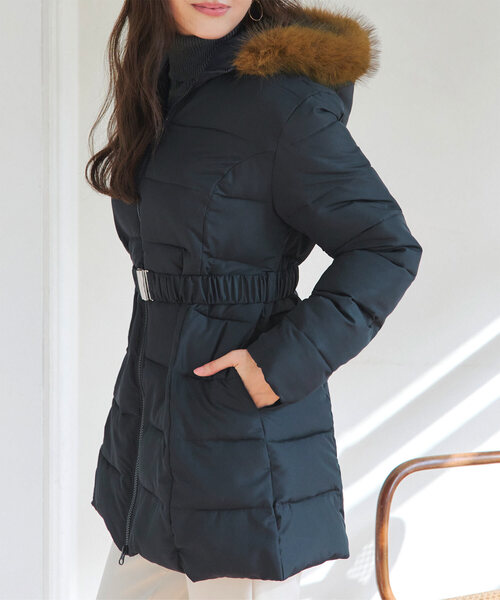 KOBE LETTUCE（神戸レタス） ダウンコート ダウンジャケット ベルト