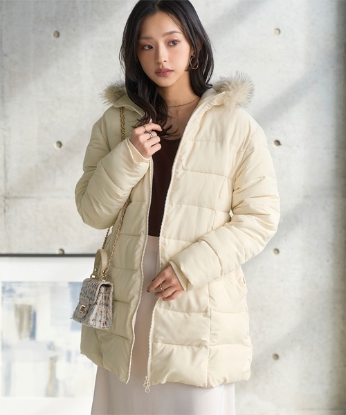 KOBE LETTUCE（神戸レタス） ダウンコート ダウンジャケット ベルト