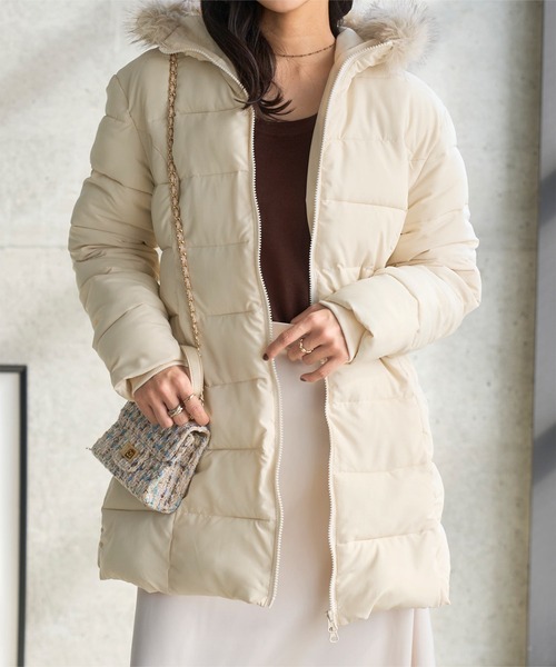 KOBE LETTUCE（神戸レタス） ダウンコート ダウンジャケット ベルト