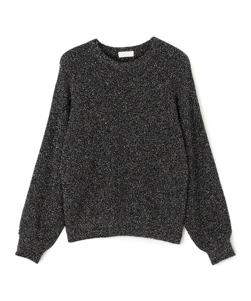 Ballsey（ボールジィ） ニット セーター メタリックブークレー クルー