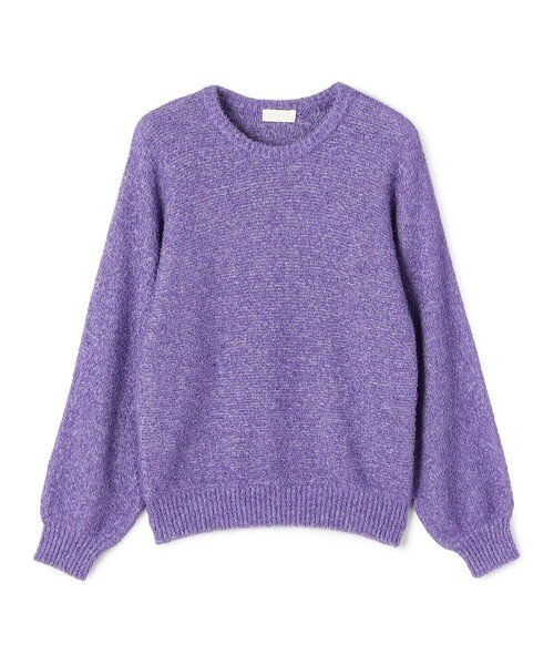 Ballsey（ボールジィ） ニット セーター メタリックブークレー クルー