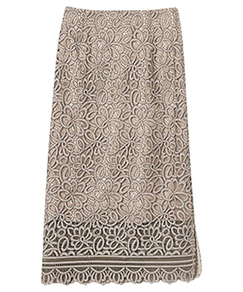 「RANAN」 スカート L ブラック系その他 レディース_画像2