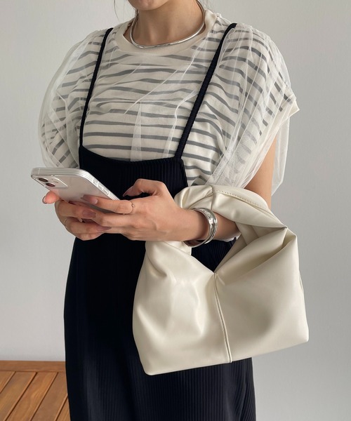 「210nouve」 ハンドバッグ FREE ホワイト レディース_画像5