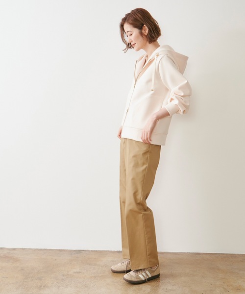 「Emma Taylor」 ジップアップパーカー FREE チャコールグレー レディース_画像9