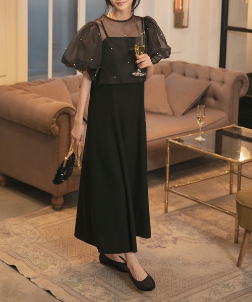 forksy.（フォルクシー） コンビワンピース FREE ブラック レディース