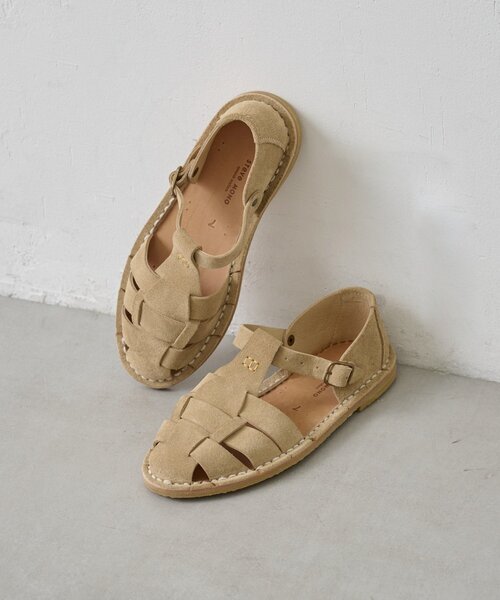 BEARDSLEY（ビアズリー） サンダル 「STEVE MONO」スエードサンダル