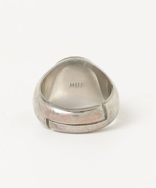 HUF FACK 文字リング シルバー 指輪 HUF（ハフ）の「FUCK IT RING / HUF リング 指輪（リング）」 - WEAR
