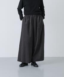 かぐれ ワイドパンツ パンツ ドットコーデュロイワイドパンツ