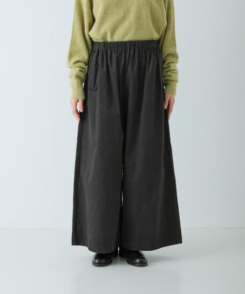 かぐれ パンツ ドットコーデュロイワイドパンツ レディース : ZOZOTOWN