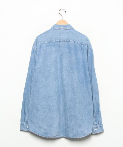 Supreme 長袖シャツ L Supreme（シュプリーム） 長袖シャツ L ブルー メンズ : ZOZOTOWN