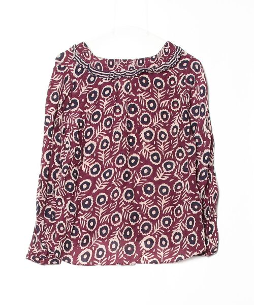 「sea new york」 長袖ブラウス 2 レッド レディース_画像2