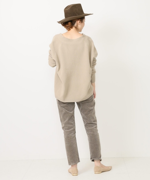 Deuxieme Classe（ドゥーズィエムクラス） 長袖ニット FREE ブラウン