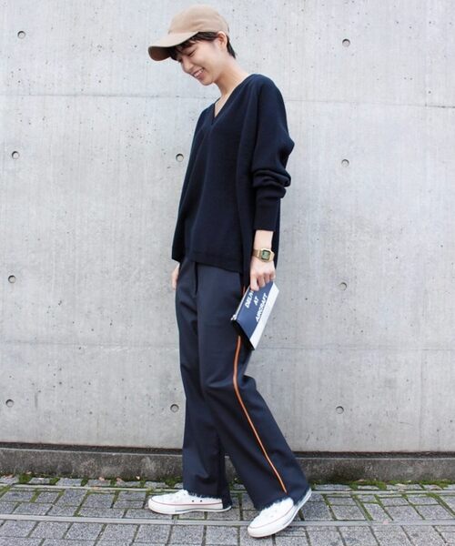 Deuxieme Classe（ドゥーズィエムクラス） 長袖ニット FREE ブラウン