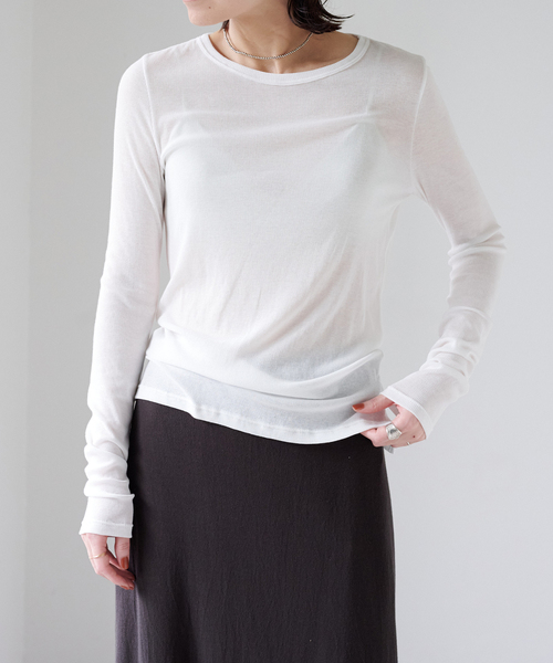 EMILY WEEK（エミリーウィーク） tシャツ 「追加9」パウダリーコットン