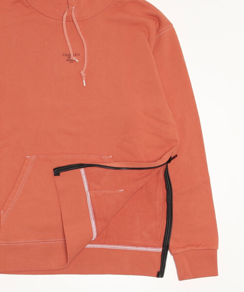 「CHARI&CO」 プルオーバーパーカー LARGE ライトグリーン メンズ_画像5