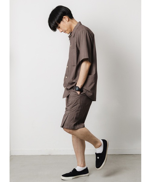 narifuri（ナリフリ） シャツ メッシュ半袖シャツ メンズ レディース 