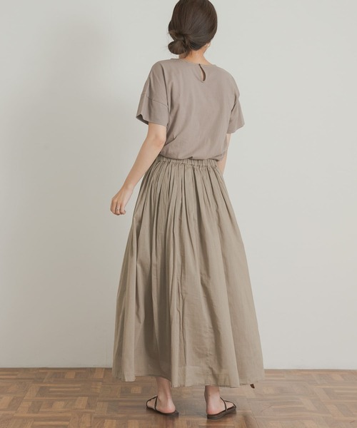 「URBAN RESEARCH DOORS」 半袖ワンピース MEDIUM グリーン レディース_画像3