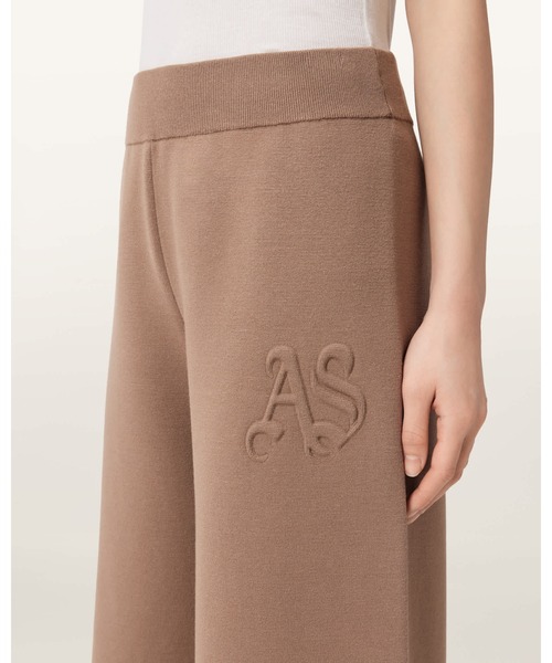 ワイドパンツ パンツ SONNY KNITTED TROUSER | SONNY ニット  トラウザー レディースの画像