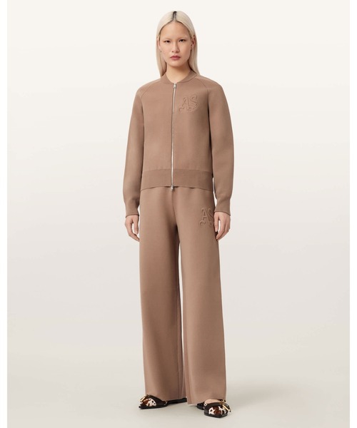 ワイドパンツ パンツ SONNY KNITTED TROUSER | SONNY ニット  トラウザー レディースの画像