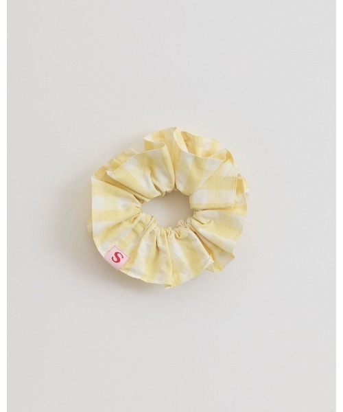 ジュジュ THE SHINZONE（ザ シンゾーン） シュシュ GINGHAM CHECK SCRUNCHIE