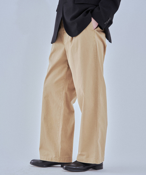 EDIFICE（エディフィス） チノパン ハイカウント ツイル チノパン