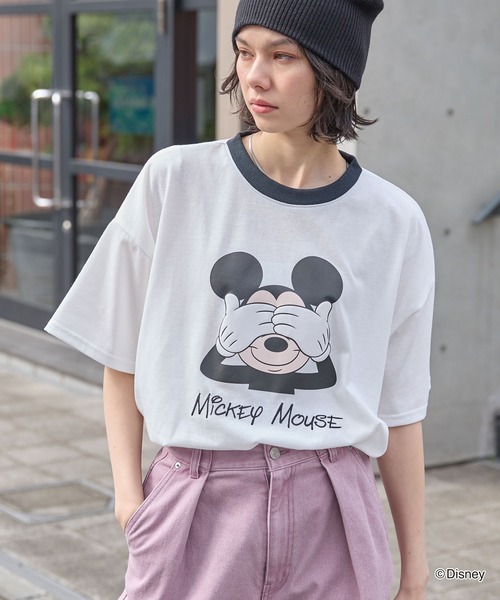 Disney（ディズニー） tシャツ 「Disney」別注/ミッキーマウス＆ミニー