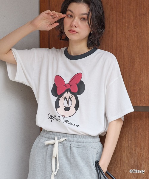 Disney（ディズニー） tシャツ 「Disney」別注/ミッキーマウス＆ミニー